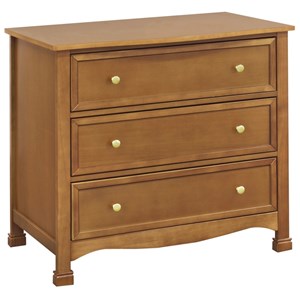 DaVinci Kalani 3 Drawer Dresser in Chestnut