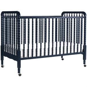 DaVinci Jenny Lind Solid Wood 3-in-1 Convertible Crib in Navy Blue