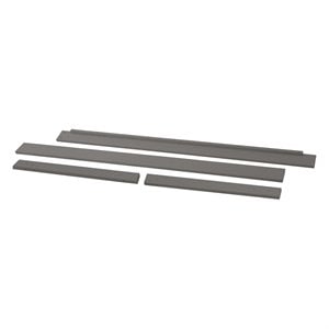 DaVinci Piedmont Pine Wood Full Size Bed Conversion Kit in Slate