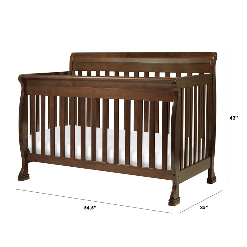 DaVinci Kalani 4-in-1 Convertible Crib in Espresso