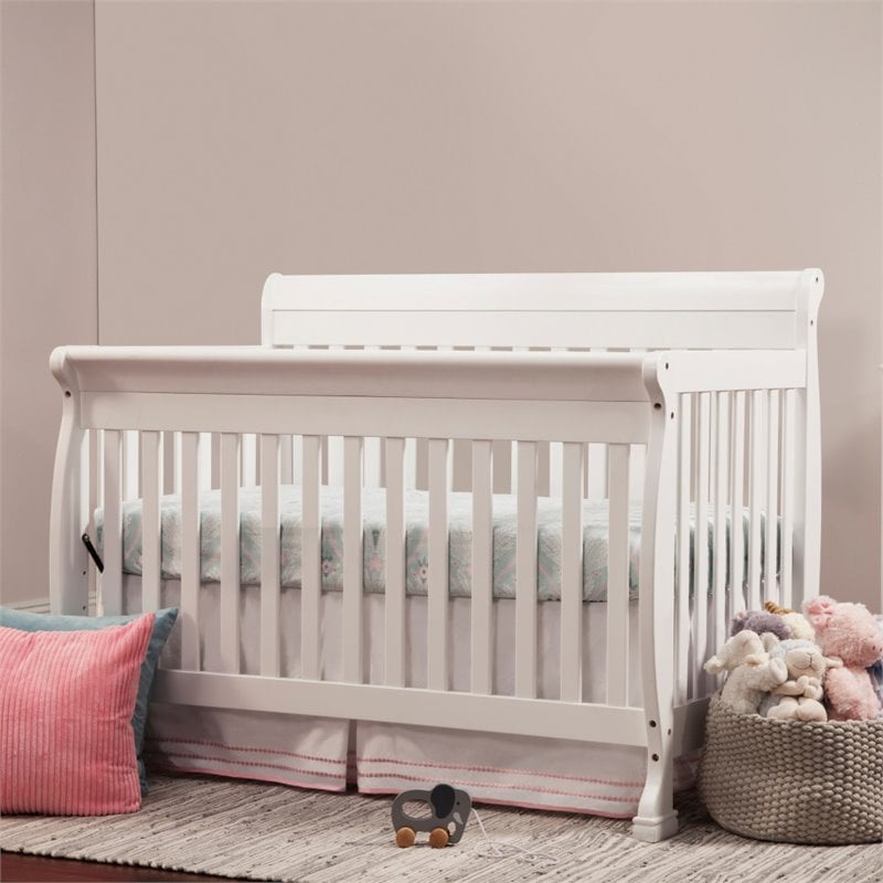 DaVinci Kalani 4-in-1 Convertible Crib in White