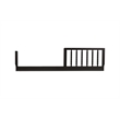 DaVinci Toddler Bed Wooden Conversion Rail in Ebony