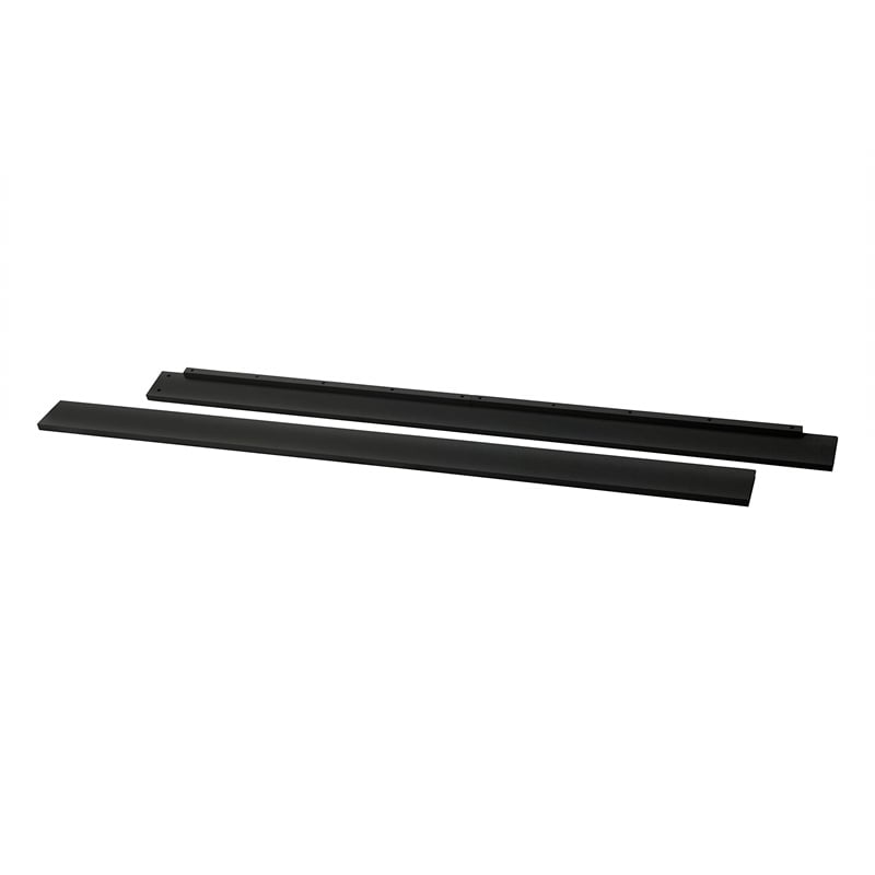 DaVinci Hidden Hardware Twin-Full Size Bed Conversion Kit in Ebony