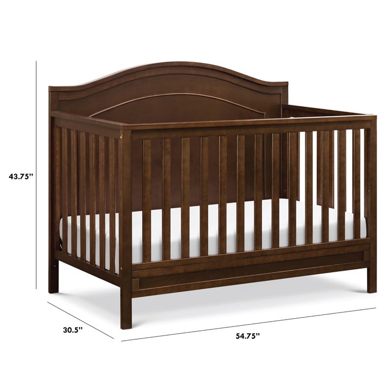 DaVinci Charlie 4 in 1 Convertible Crib in Chocolate Espresso