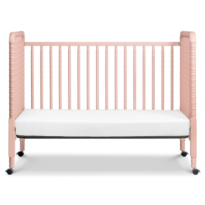 DaVinci Jenny Lind 3-in-1 Convertible Crib in Pink Blush