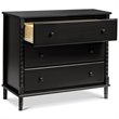 DaVinci Jenny Lind 3-Drawer Spindle Baby Dresser in Ebony