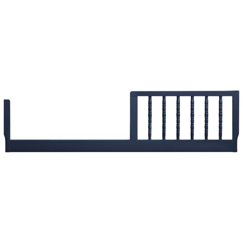 DaVinci Jenny Lind Toddler Wood Rail in Navy Blue