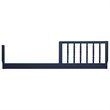 DaVinci Jenny Lind Toddler Wood Rail in Navy Blue