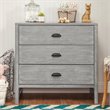 DaVinci Fairway Pine Wood 3-Drawers Baby Dresser in Cottage Gray