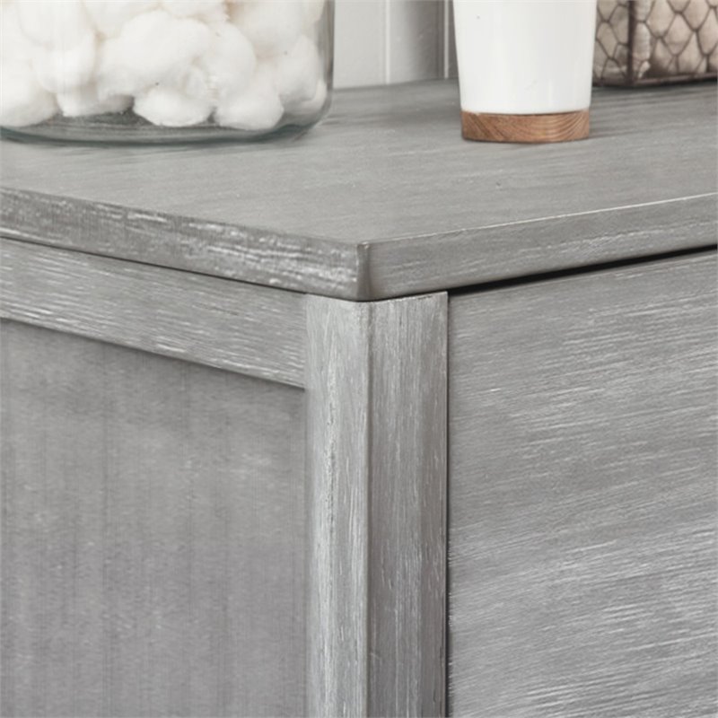 DaVinci Fairway Pine Wood 3-Drawers Baby Dresser in Cottage Gray