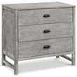 DaVinci Fairway Pine Wood 3-Drawers Baby Dresser in Cottage Gray