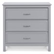 Davinci Charlie 3-Drawer Dresser in Gray
