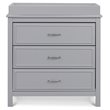 Davinci Charlie 3-Drawer Dresser in Gray