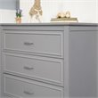 Davinci Charlie 3-Drawer Dresser in Gray