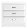 Davinci Charlie 3-Drawer Dresser in White