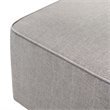 Davinci Universal Gliding Ottoman in Misty Gray