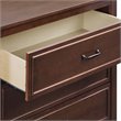 4-in-1 Convertible Crib and Matching Dresser Changing Table Set in Espresso
