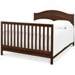 4-in-1 Convertible Crib and Matching Dresser Changing Table Set in Espresso