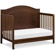 4-in-1 Convertible Crib and Matching Dresser Changing Table Set in Espresso