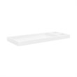 4-in-1 Convertible Crib and Dresser Set with Removable Changing Tray in White