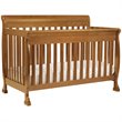 4-in-1 Convertible Crib and Dresser Set with Removable Changing Tray in Chestnut