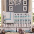 3 in 1 Convertible Crib Set with Matching Dresser in White