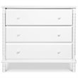 3 in 1 Convertible Crib Set with Matching Dresser in White