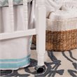 3 in 1 Convertible Crib Set with Matching Dresser in White