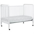 3 in 1 Convertible Crib Set with Matching Dresser in White