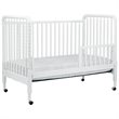 3 in 1 Convertible Crib Set with Matching Dresser in White