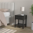 DaVinci Jenny Lind Engineered Wood Spindle Kids Nightstand in Ebony