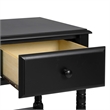 DaVinci Jenny Lind Engineered Wood Spindle Kids Nightstand in Ebony