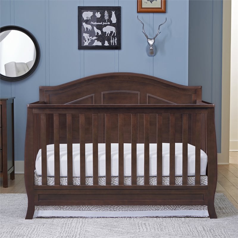 DaVinci Emmett 4 in 1 Wood Convertible Crib in Espresso