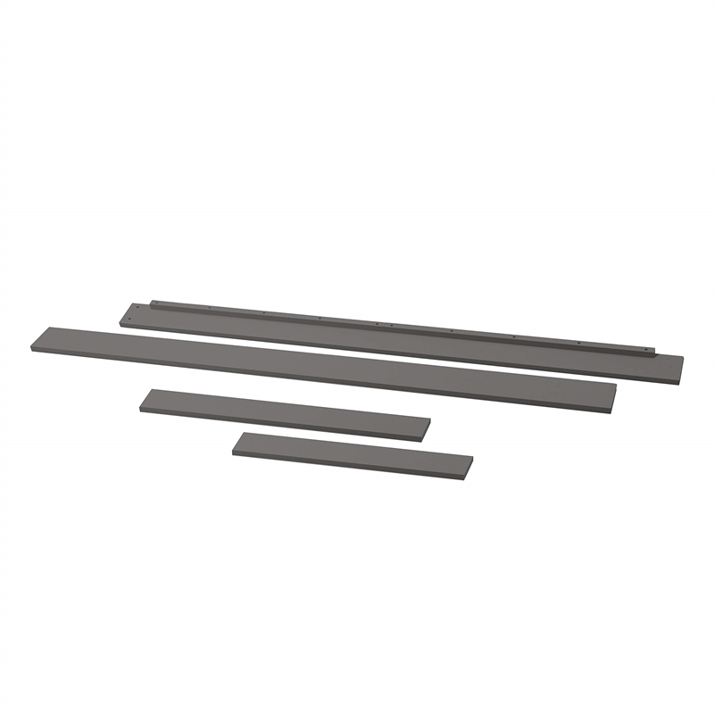 DaVinci Autumn Pine Wood Full Size Bed Conversion Kit in Slate