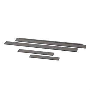 DaVinci Autumn Pine Wood Full Size Bed Conversion Kit in Slate