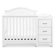 DaVinci Charlie 4-in-1 Convertible Mini Crib-Changer in White