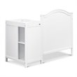 DaVinci Charlie 4-in-1 Convertible Mini Crib-Changer in White
