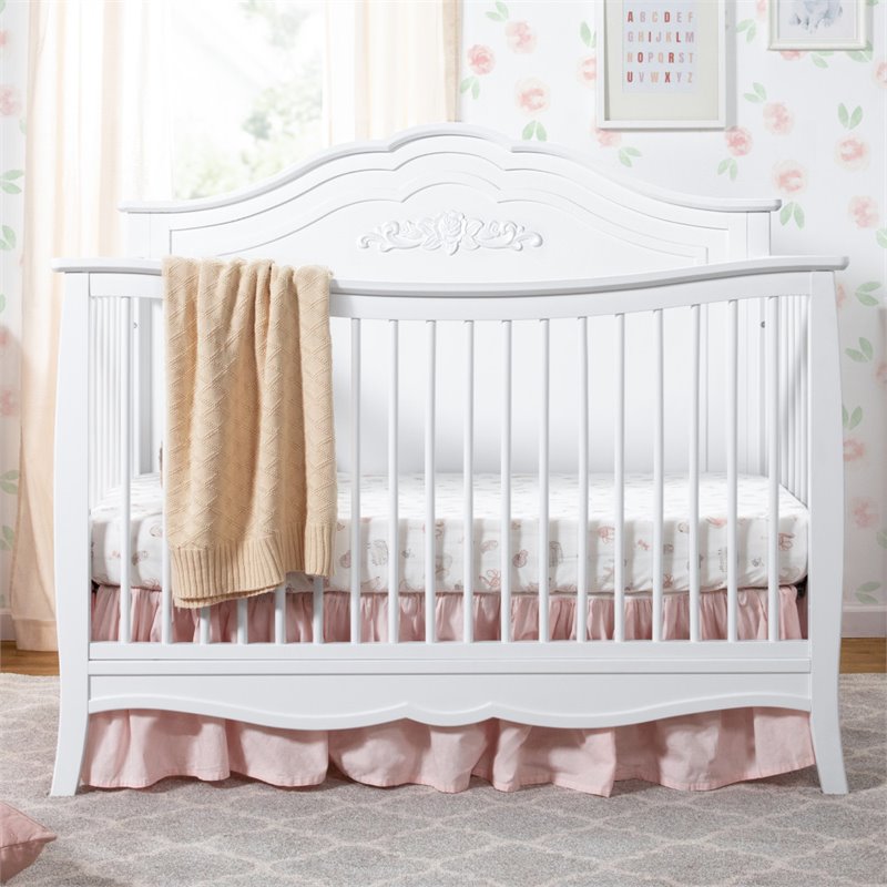 DaVinci Fiona 4-In-1 Convertible Crib in White