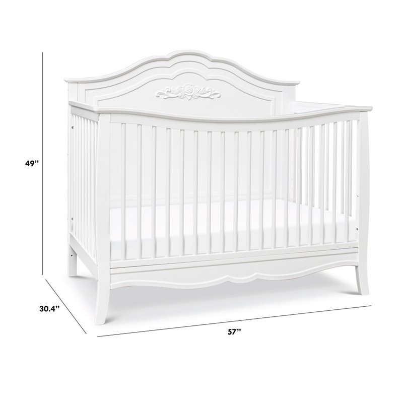 DaVinci Fiona 4-In-1 Convertible Crib in White