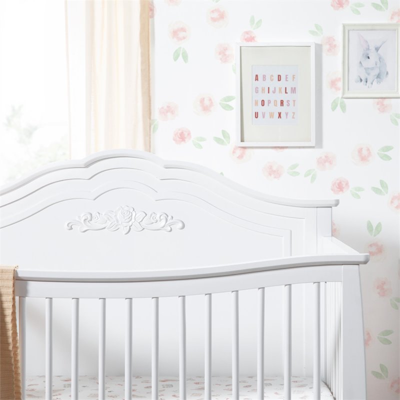 DaVinci Fiona 4-In-1 Convertible Crib in White