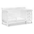 DaVinci Kalani Traditional Wood 4-in-1 Convertible Crib & Changer in White