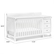 DaVinci Kalani Traditional Wood 4-in-1 Convertible Crib & Changer in White