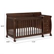 DaVinci Kalani 4-in-1 Convertible Crib & Changer in Espresso