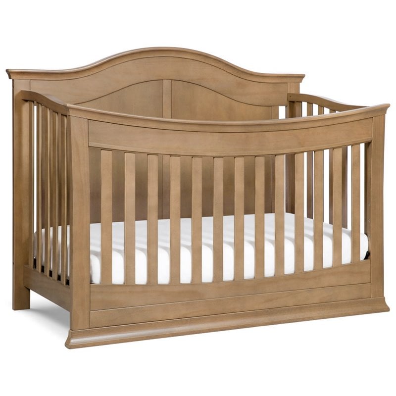 DaVinci Meadow 4-in-1 Convertible Crib in Hazelnut
