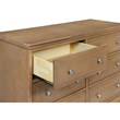 DaVinci Signature 6-Drawer Double Dresser in Hazelnut