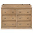 DaVinci Signature 6-Drawer Double Dresser in Hazelnut