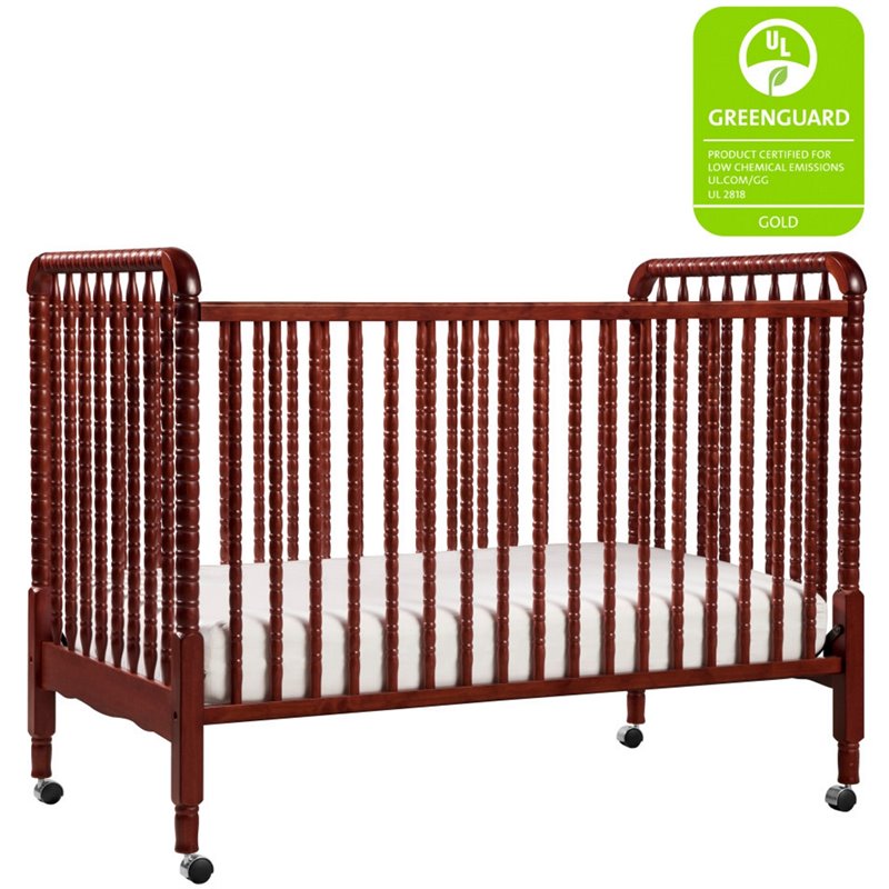 DaVinci Jenny Lind 3-in-1 Convertible Crib in Cherry