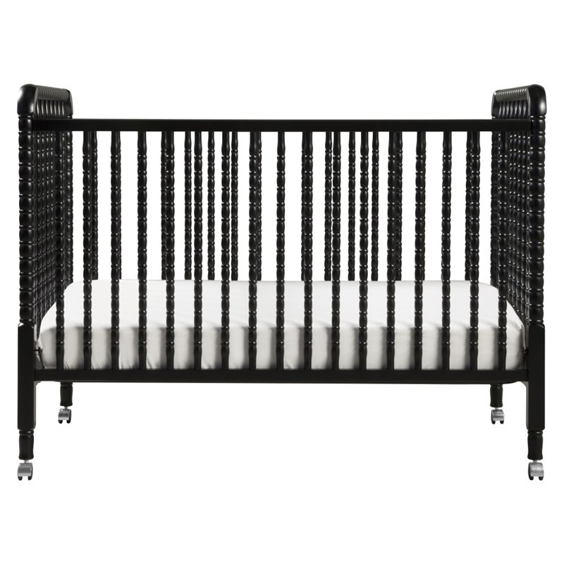 DaVinci Jenny Lind 3-in-1 Convertible Crib in Ebony