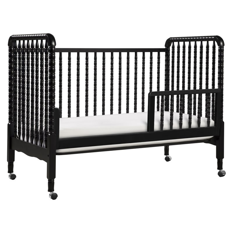 DaVinci Jenny Lind 3-in-1 Convertible Crib in Ebony