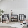 DaVinci Jenny Lind 3-in-1 Convertible Crib in Ebony